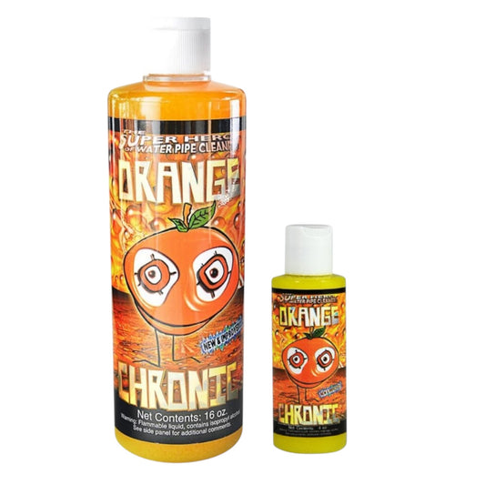 Orange Chronic Glass Wash-The Wee Smoke Shop