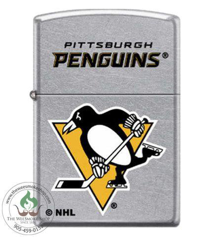 Zippo NHL Pittsburg Penguins-Zippo Lighter-The Wee Smoke Shop