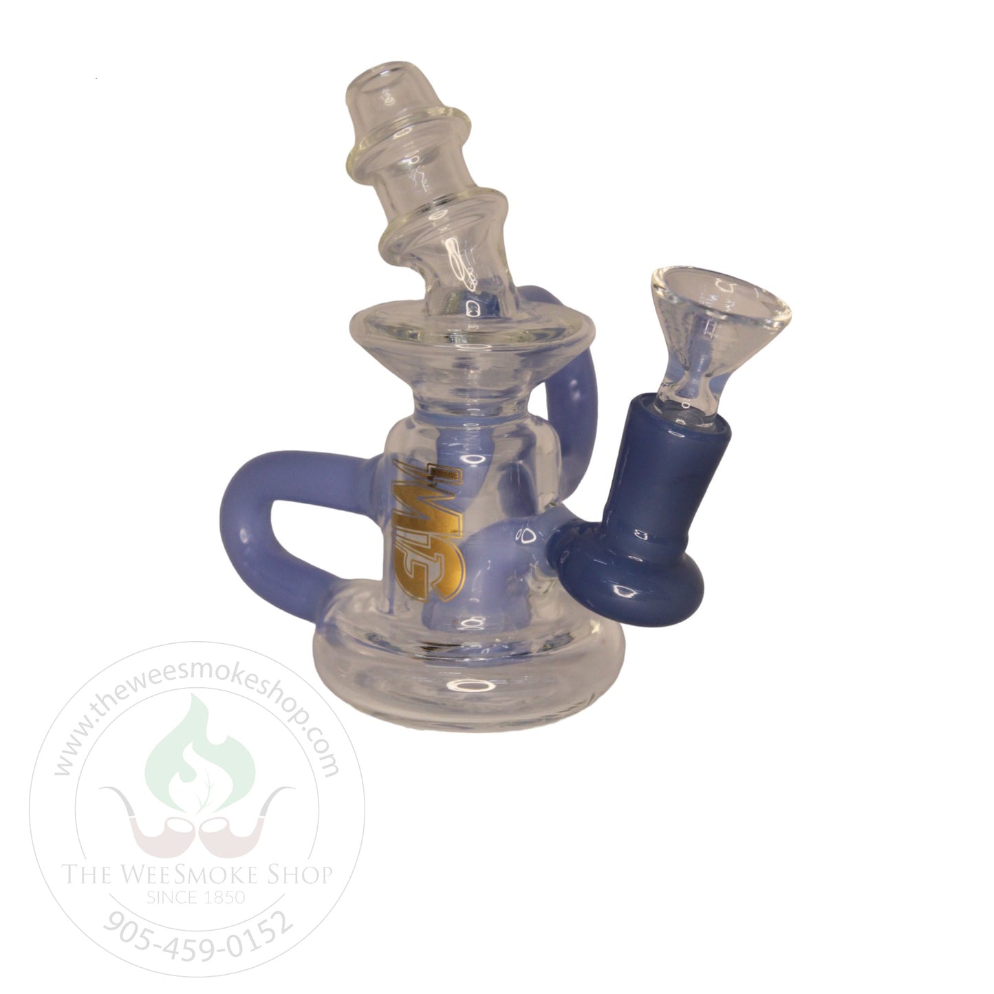 Make Glass Recycler Rig (6") - The Wee Smoke Shop
