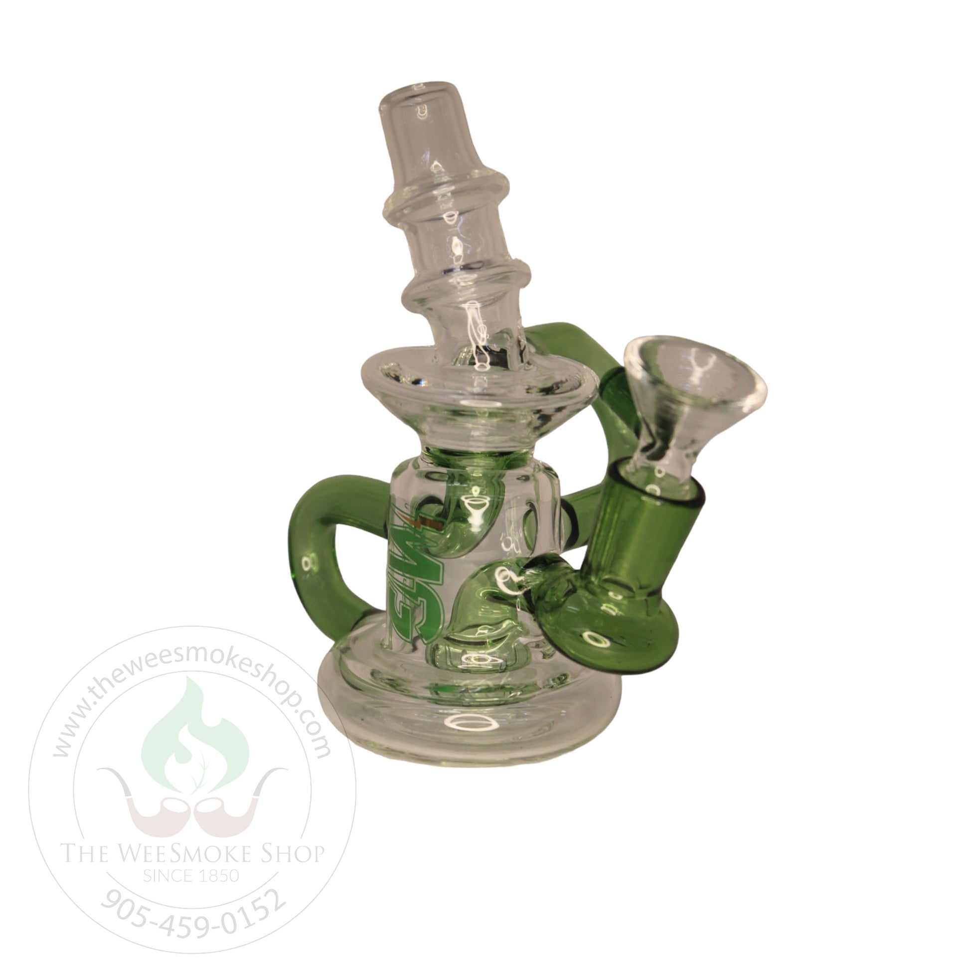 Make Glass Recycler Rig (6") - The Wee Smoke Shop
