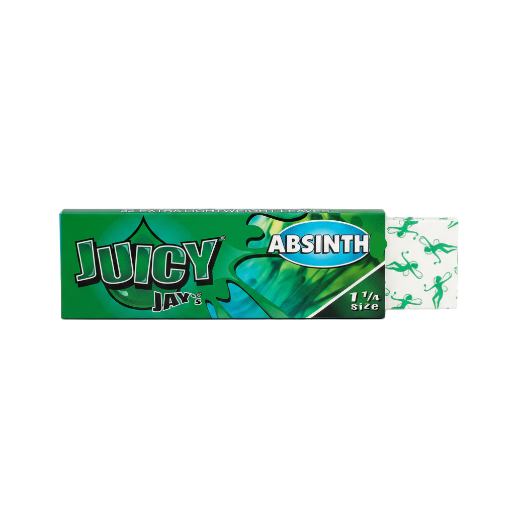 Juicy Jay's Absinth (1 1/4) - Rolling Papers - The Wee Smoke Shop