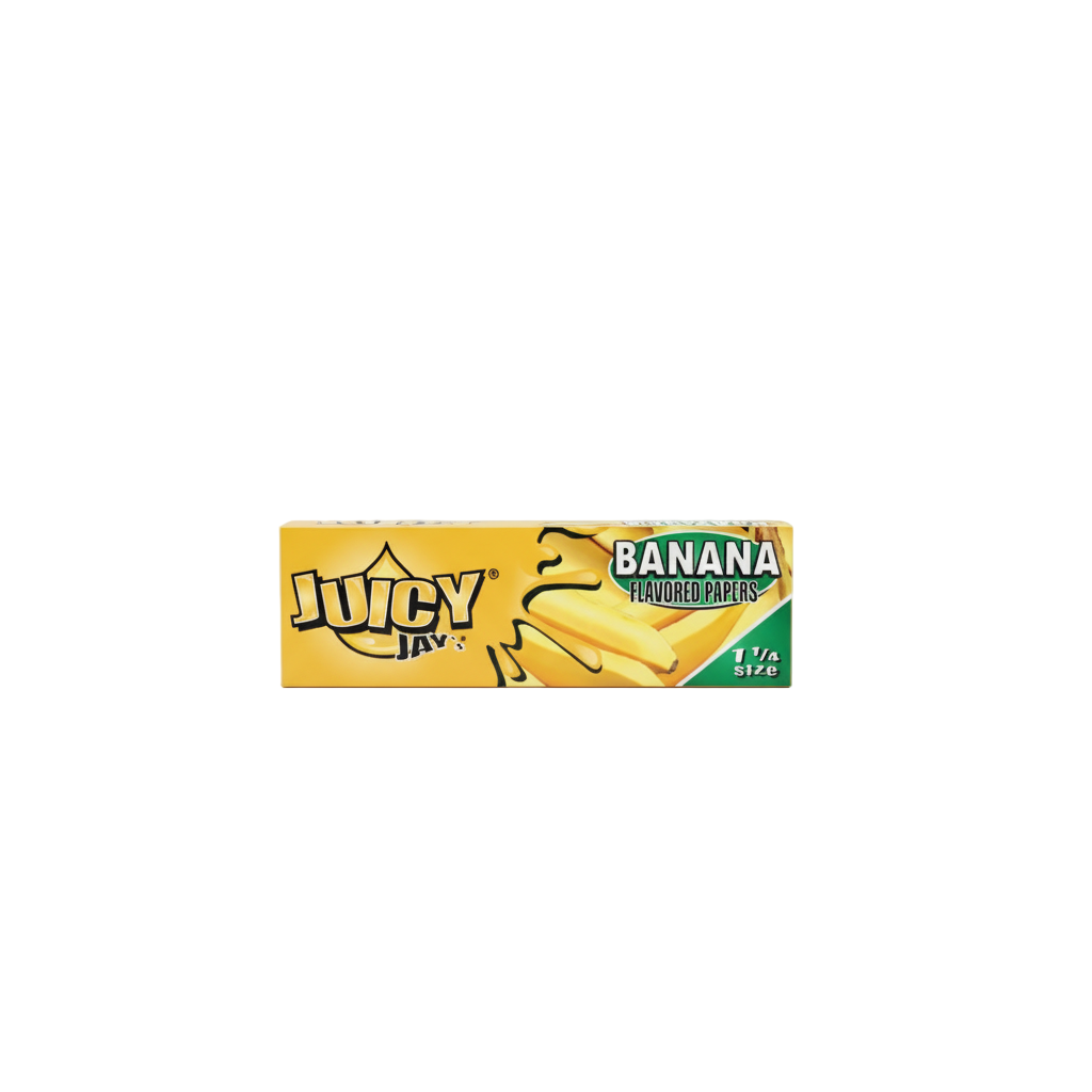 Juicy Jay's Banana (1 1/4) - Rolling Paper - The Wee Smoke Shop
