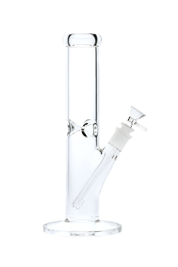 12 inch Clear Straight Bong - The Wee Smoke Shop