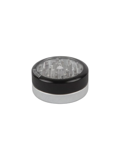 Kannastor Clear 2 Part Grinder - The Wee Smoke Shop