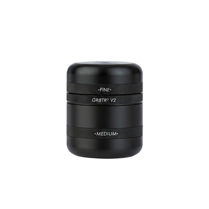Kannastor G8TR V2 4 Part Grinder - Black - The Wee Smoke Shop