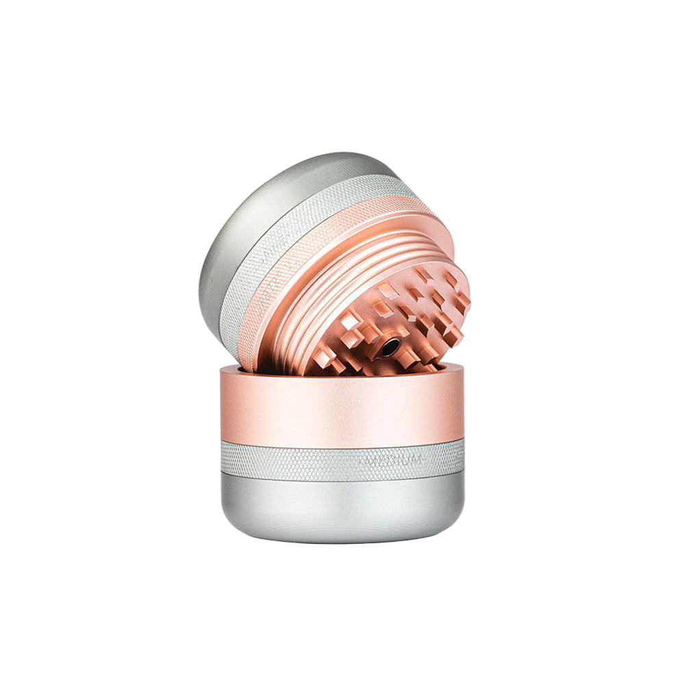 Kannastor G8TR V2 4 Part Grinder - Rose Gold - The Wee Smoke Shop