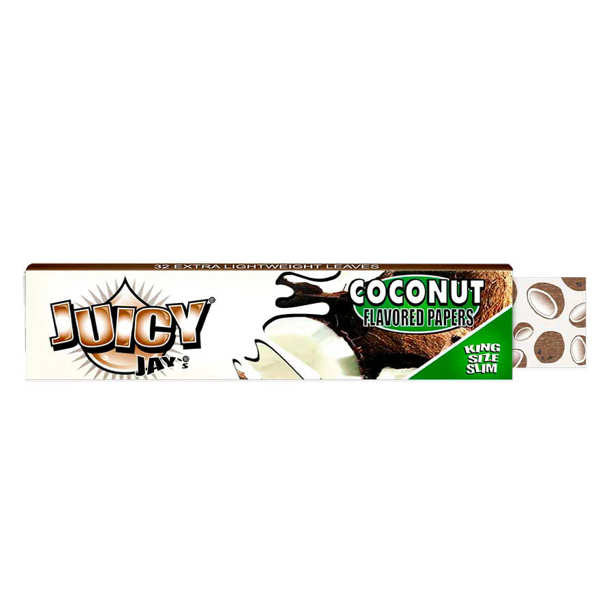 Juicy Jay's (King Size Slim) - Coconut - The Wee Smoke Shop