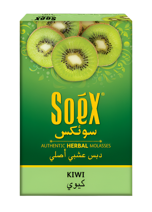 Soex Herbal Molasses (50g) Kiwi - The Wee Smoke Shop