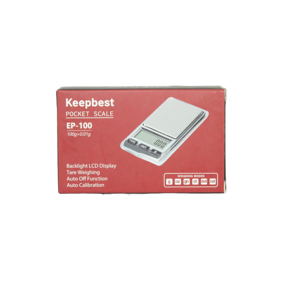 Keepbest Pocket Scale - 100g x 0.01g - The Wee Smoke Shop