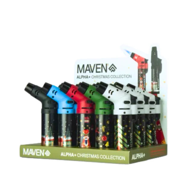 Maven Alpha Christmas Collection Torch Lighters