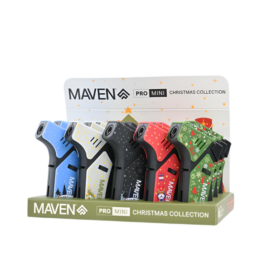 Maven Pro Mini Christmas Collection Lighters - The Wee Smoke Shop