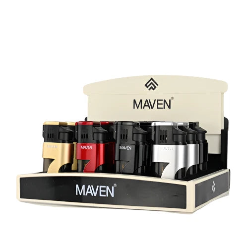 Maven Sabre Triple Jet Flame Torch Lighters - The Wee Smoke Shop