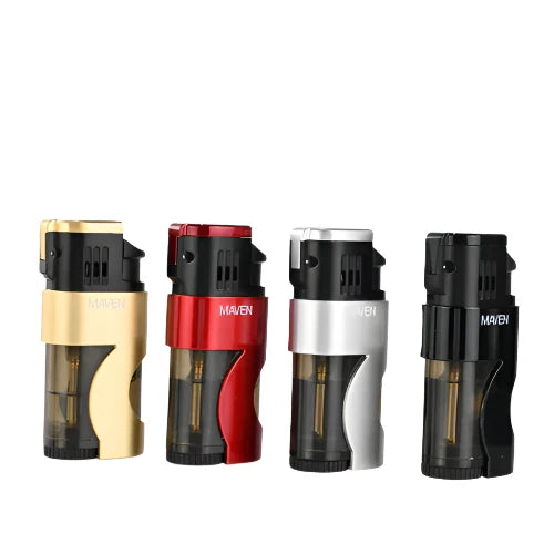 Maven Sabre Triple Jet Flame Torch Lighters - The Wee Smoke Shop