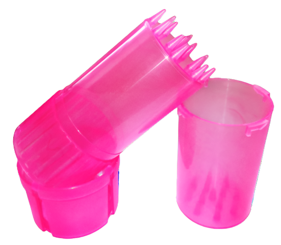 Medtainer Smell Proof Grinder - Pink - The Wee Smoke Shop