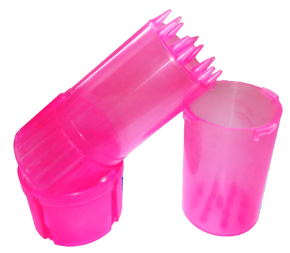 Medtainer Smell Proof Grinder - Pink - The Wee Smoke Shop