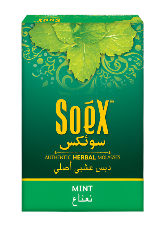 Soex Herbal Molasses (50g) Mint- The Wee Smoke Shop