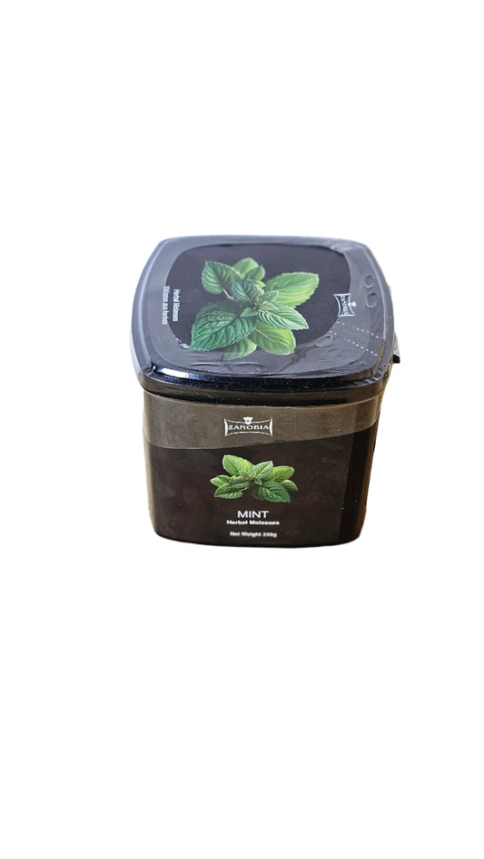 Zanobia Herbal Molasses (250g) - Mint - The Wee Smoke Shop