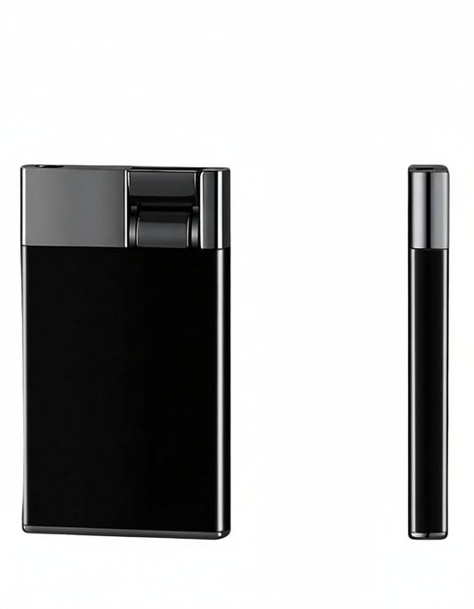 Mistique Torch Lighter (L-XLC212) - Single Flame - Black - The Wee Smoke Shop
