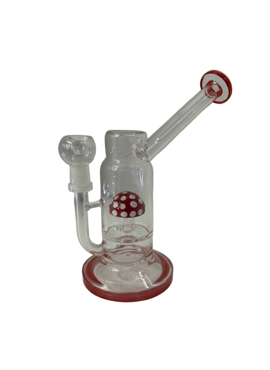 Mushroom Bong 8" Slanted Mouth Piece Dab Rig - The Wee Smoke Shop
