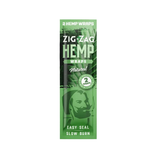 Zig Zag Hemp Wrap - Natural - The Wee Smoke Shop