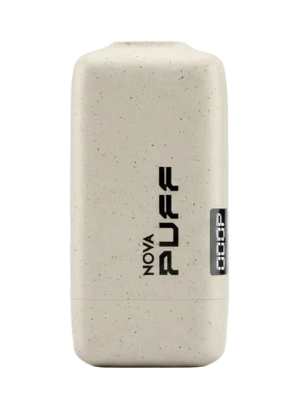 White rectangular product with 'NOVA PUFF' branding on a white background