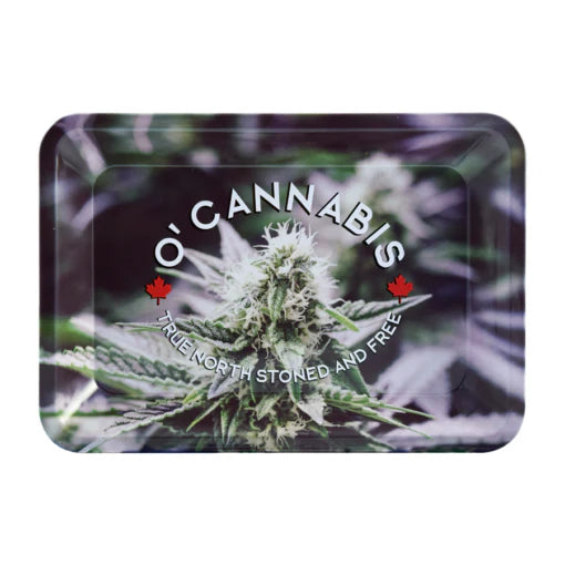 O'Cannabis Rolling Tray - The Wee Smoke Shop