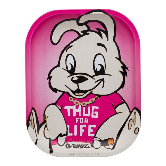  G Rollz Thug Life Bunny Mini Tray-The Wee Smoke Shop