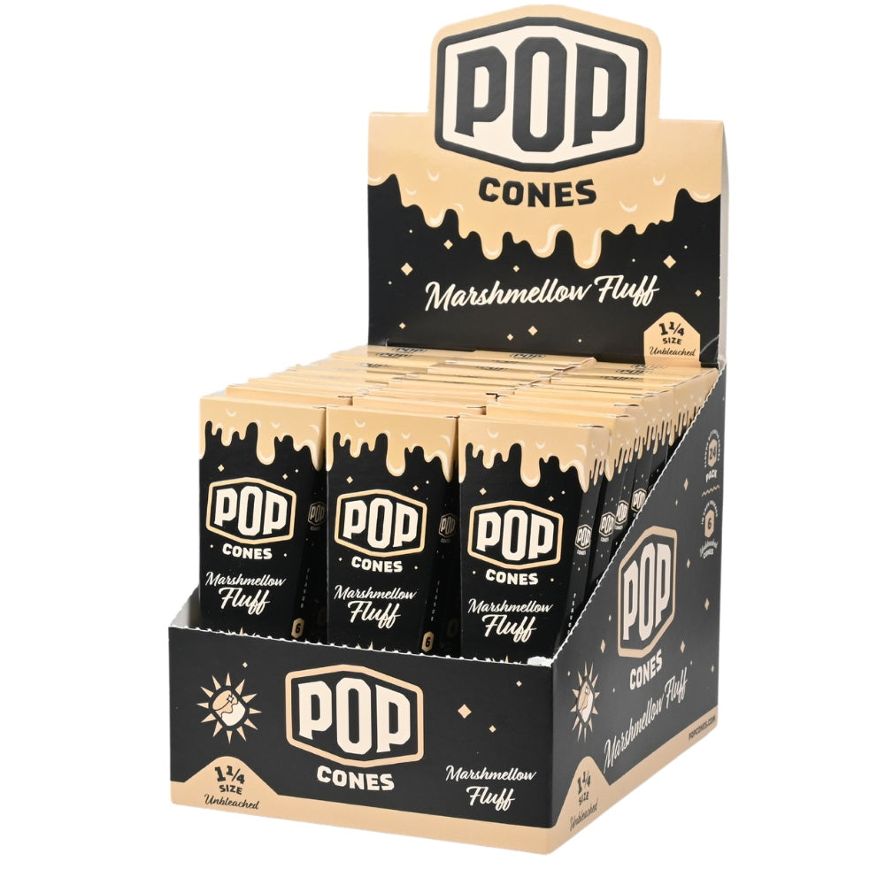 POP Cones - Marshmellow Fluff (1 1/4) (1 Pack of 6)