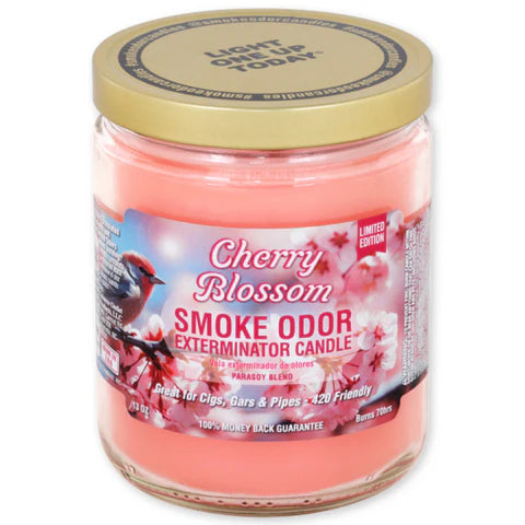 Smoke Odor Exterminator Candle - Cherry Blossom