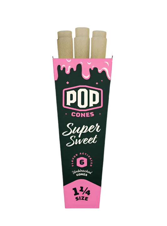 POP 1 1/4 Cones - Super Sweet - The Wee Smoke Shop