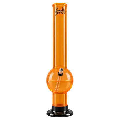Peach - Herbies 15" Acrylic Bong- on clear background