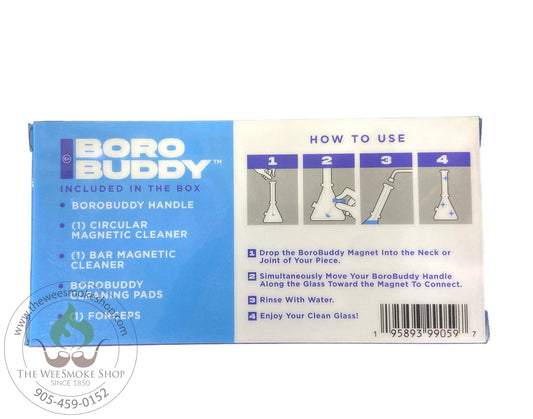 Boro Buddy Magnetic Glass Cleaner-Cleaning Accessories-The Wee Smoke Shop