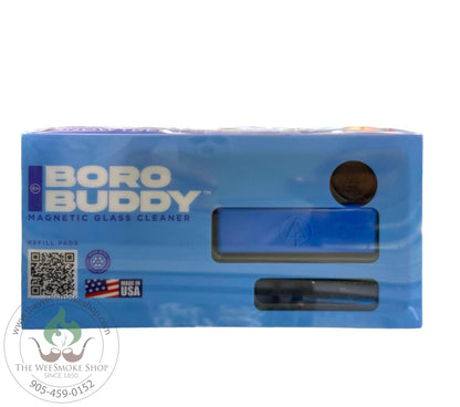 Blue-Boro Buddy Magnetic Glass Cleaner-Cleaning Accessories-The Wee Smoke Shop