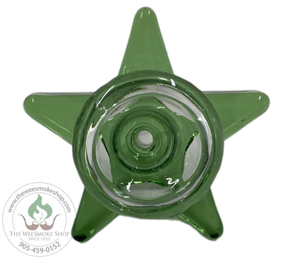 GreenStar Design Glass Bowl 14mm-Bowls-The Wee Smoke Shop