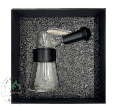 Black-Cheech Glass/Metal Bubbler with Diffuser-Pipe-The Wee Smoke Shop
