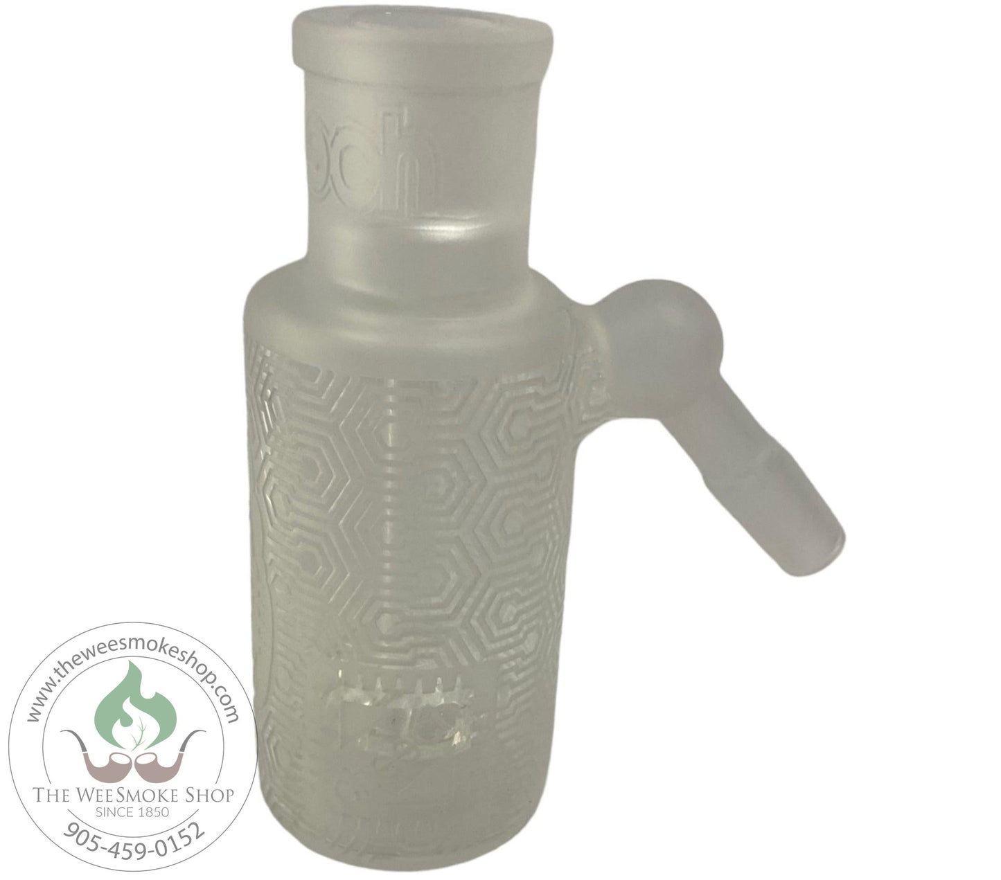 Cheech 18mm Frosted 45 Degree Ash Catcher-Ash Catchers-The Wee Smoke Shop