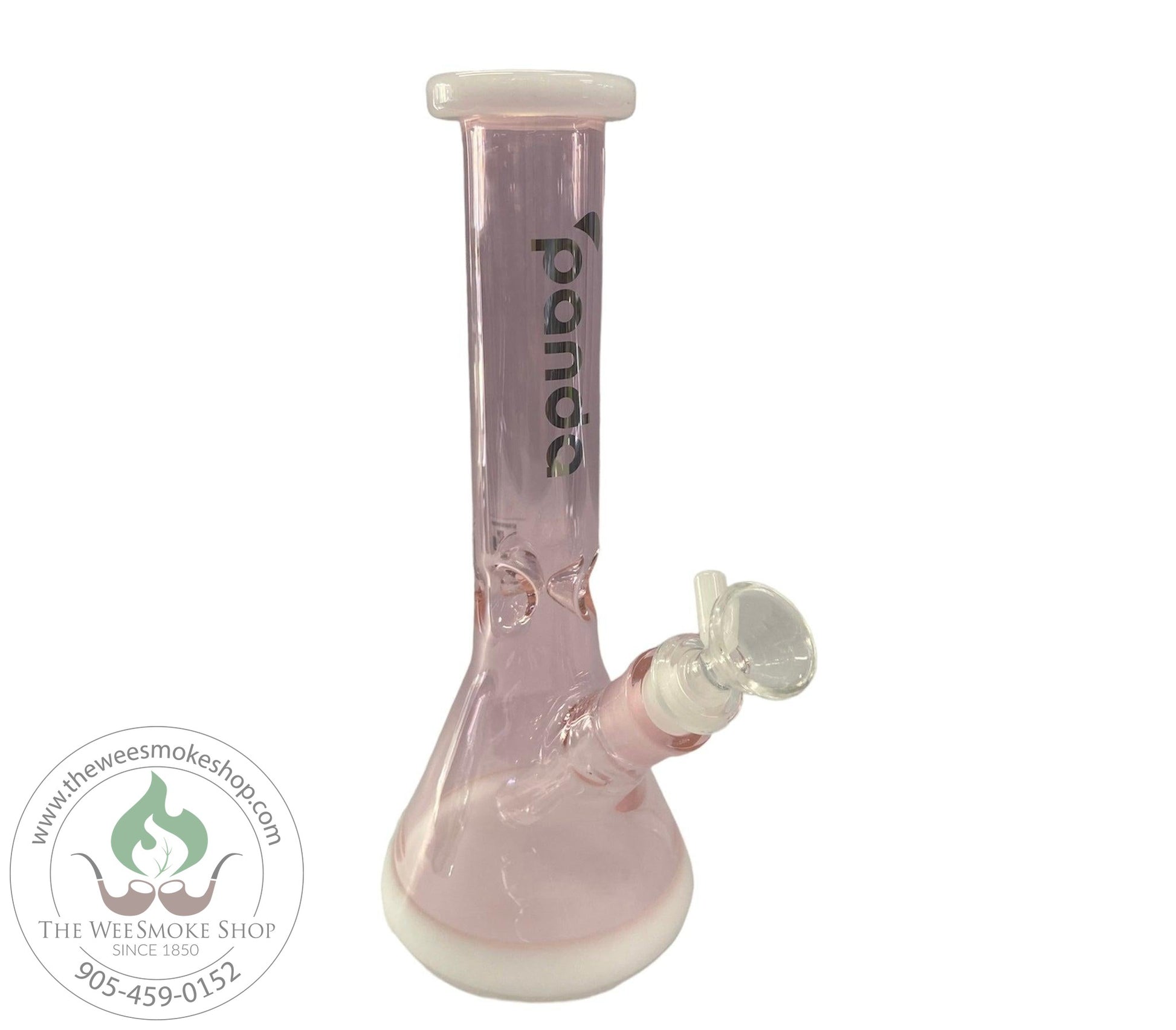 Pink-Panda 10" Colourful Beaker Bong (7mm)-Bongs-The Wee Smoke Shop