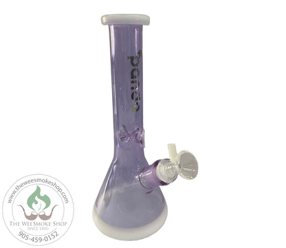 Purple-Panda 10" Colourful Beaker Bong (7mm)-Bongs-The Wee Smoke Shop