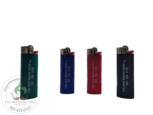 Different Colored Bic Lighters - Wee Smoke Shop