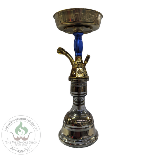 Zanobia Hookah -Blue - The Wee Smoke Shop