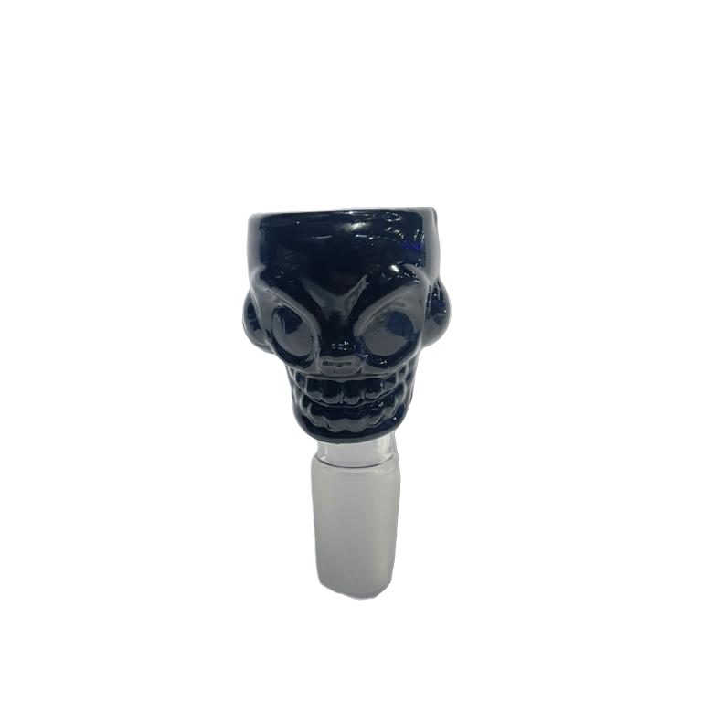 Skull Shaped Bowl (1 G) blue - bong accessories - the wee smoke shop