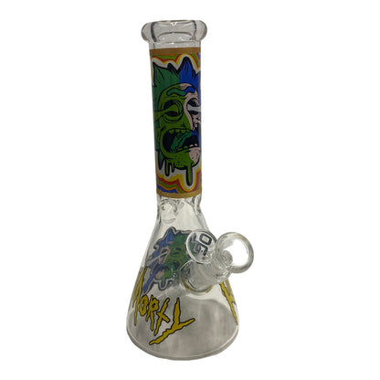 Yellow-OG 12" Cartoon Friends Beaker Bong-The Wee Smoke Shop