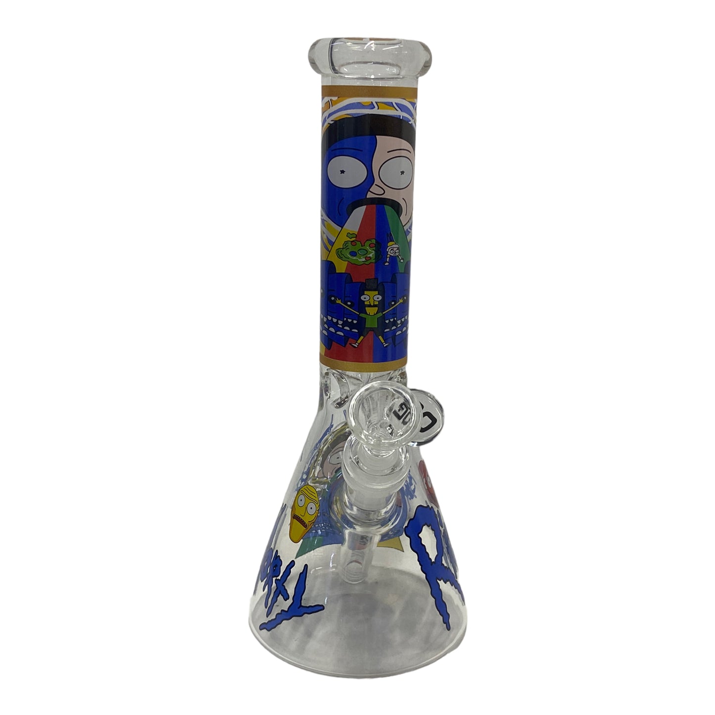 Blue-OG 12" Cartoon Friends Beaker Bong-The Wee Smoke Shop