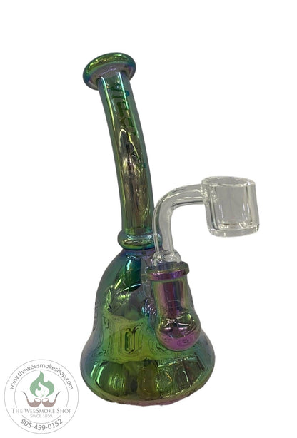 Spark (8") Dab Rig Oil spill- Dab rigs - the wee smoke shop