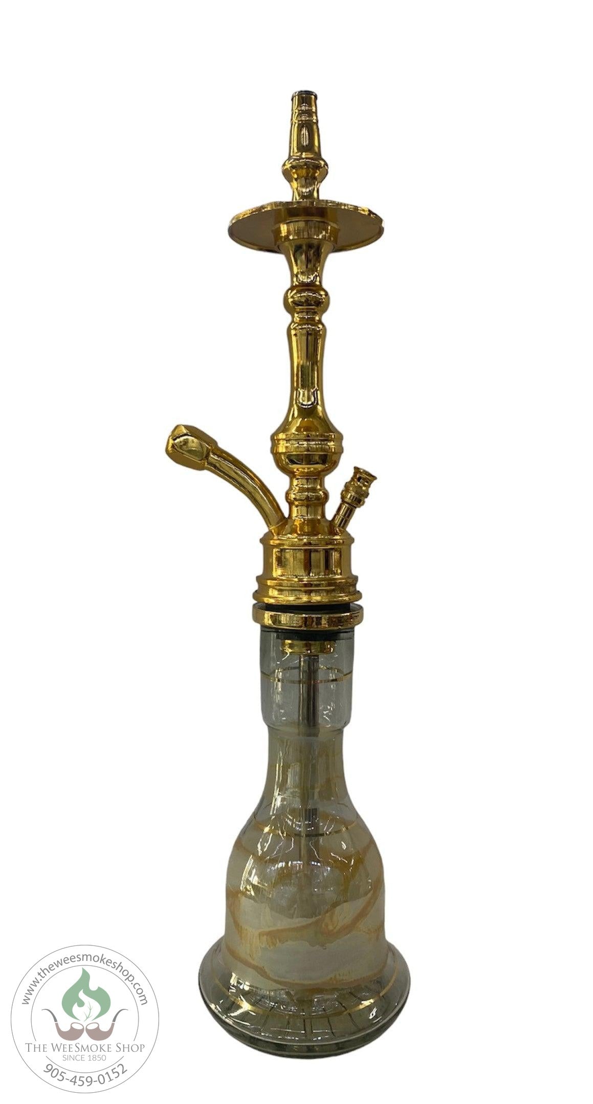 Sultana (23") One Hose Hookah yellow - hookah - the wee smoke shop