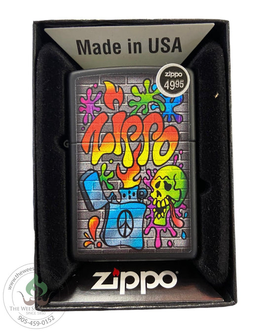 Street Art Zippo Lighter - zippo - the wee smoke shop