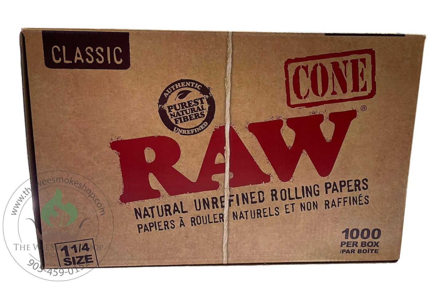 RAW Classic Cones: 1 1/4 (79 MM ) (6, 32, and 75 pack)