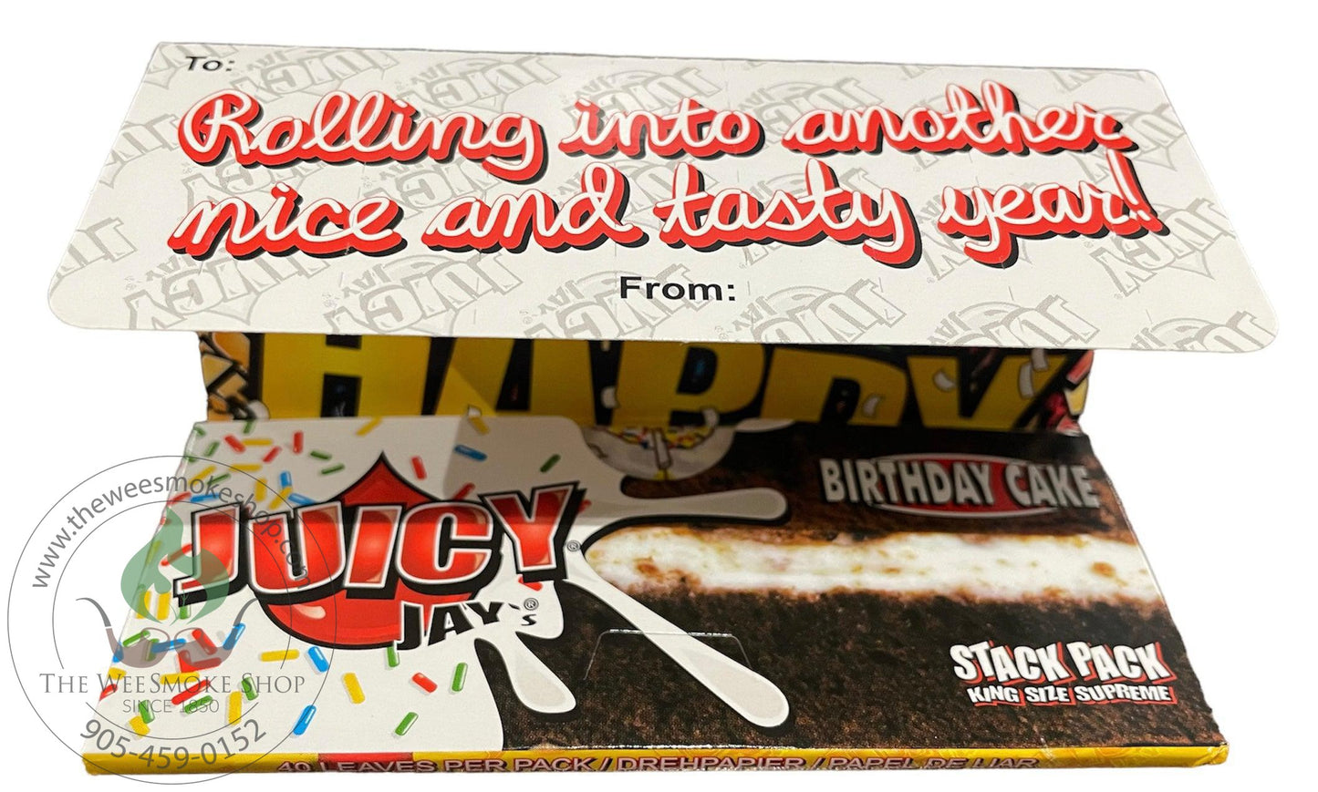 Juicy Jay King Size Supreme Stack Pack - Birthday Cake - The Wee Smoke Shop