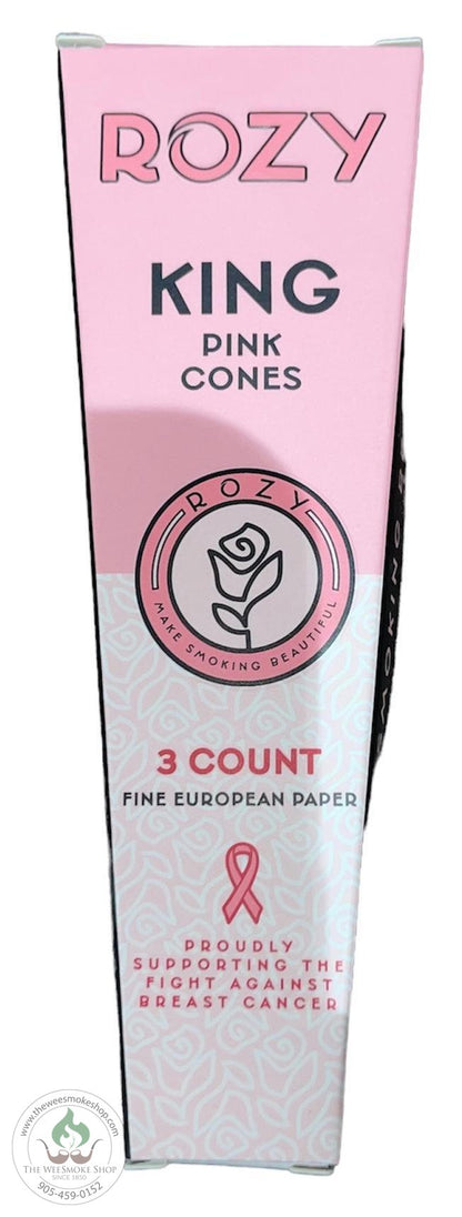 Rozy Pink Cones - King - The Wee Smoke Shop
