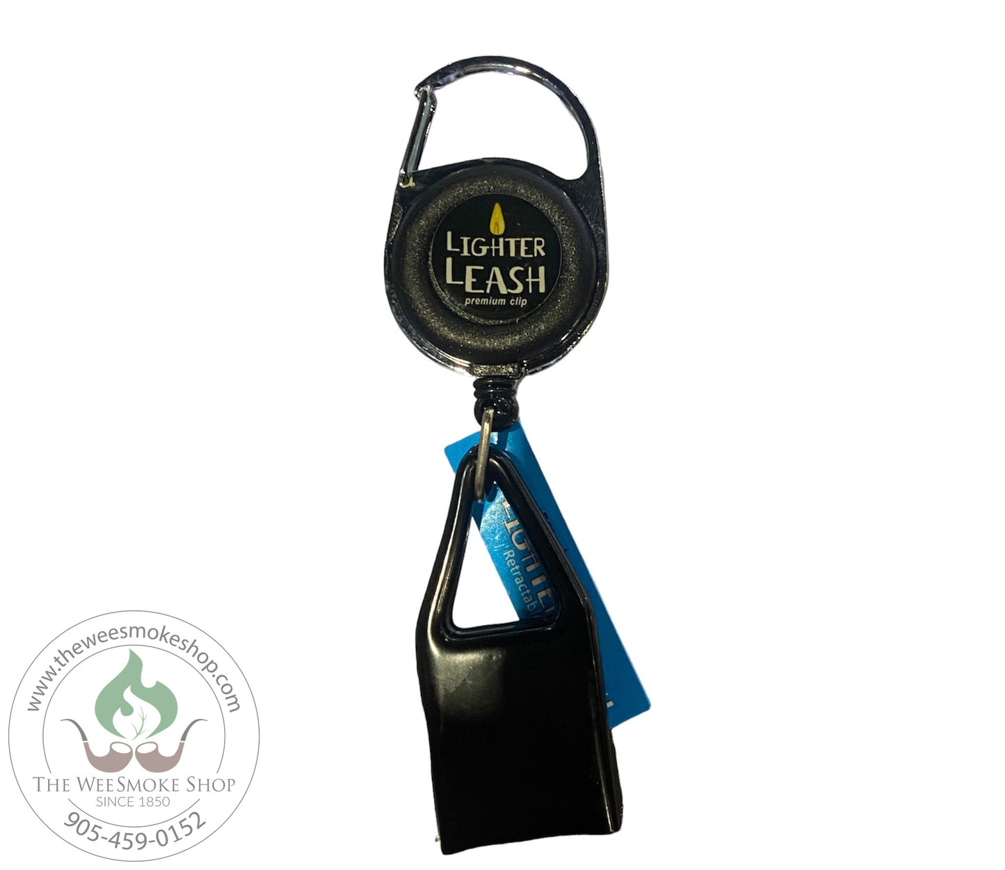 Black-Lighter Leash-Lighter Accessories-The Wee Smoke Shop